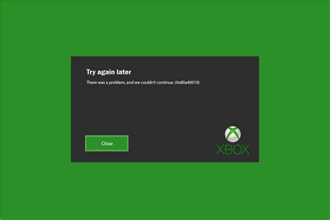 Solucionar El Error De Xbox One 0x80a40019 Recurso Wordpress