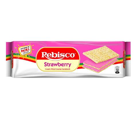 Rebisco Sandwich Strawberry 32g X 10s Lazada Ph