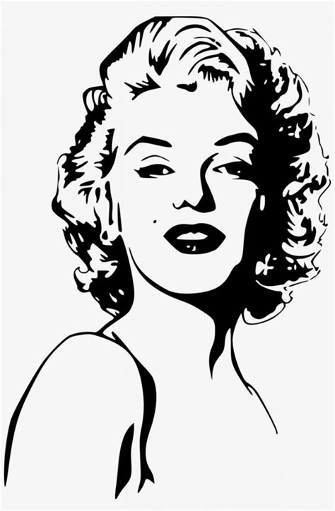 Marilyn Monroe Silhouette Vector At Collection Of
