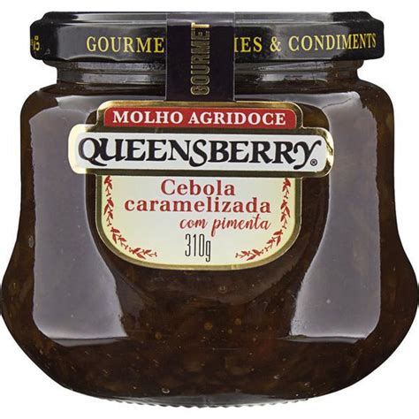 Geleia Gourmet De Cebola Caramelizada Queensberry 310g Tenda Atacado