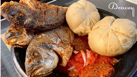 How To Cook Banku Fish And Pepper In Ghana Youtube