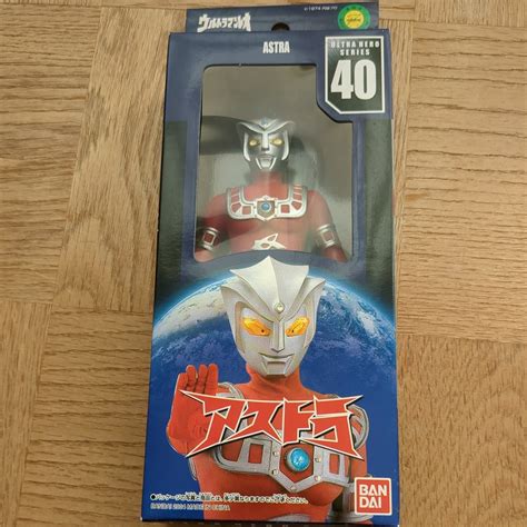 【未使用】バンダイ ソフビ ウルトラヒーローシリーズ Uh40 アストラ ウルトラマンレオ 未開封未使用品 デッドストック 2004年 絶版