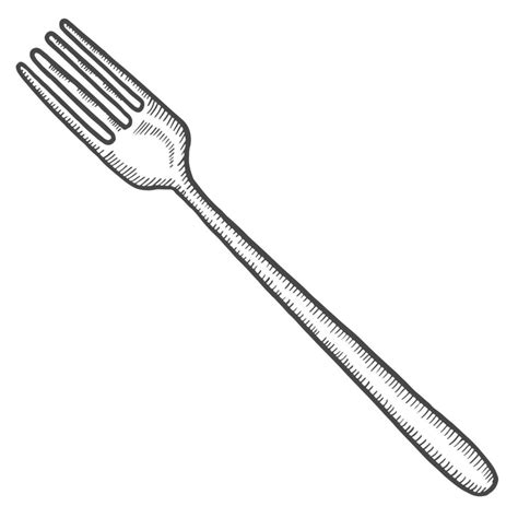 Fork Drawing Vector Art, Icons, and Graphics for Free Download