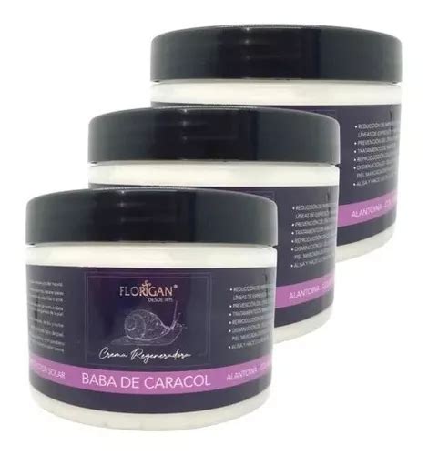 Cremas Baba De Caracol Florigan Facial Gramos Meses Sin Intereses