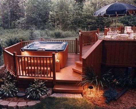 Inspiring Hot Tub Patio Design Ideas For Your Outdoor Decor Hot