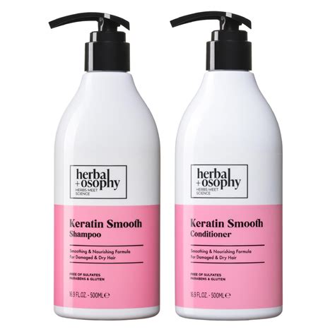 Buy Keratin Shampoo And Conditioner Set Package May Vary Smoothing