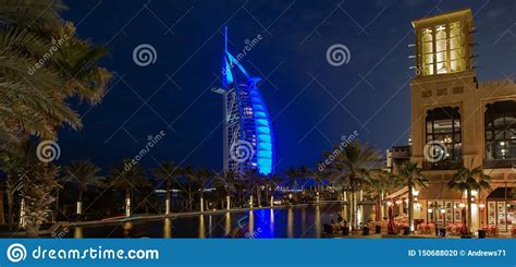 H Tel De Burj Al Arab Duba Eau Image Ditorial Image Du Exposition