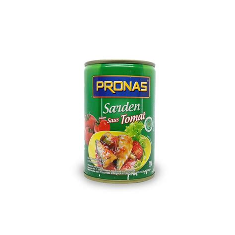 Jual Pronas Sarden Tomato 425 Gr Shopee Indonesia