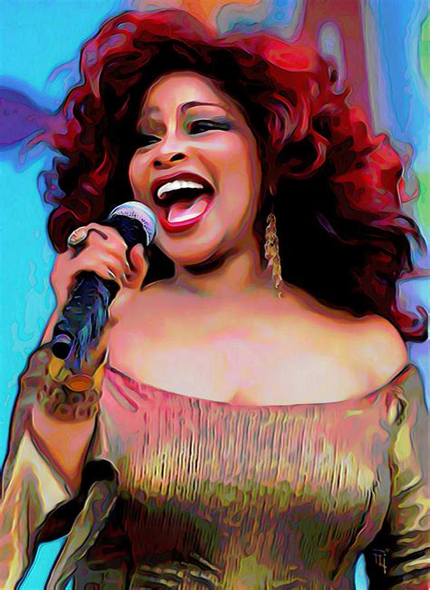 Chaka Khan Painting By Fli Art