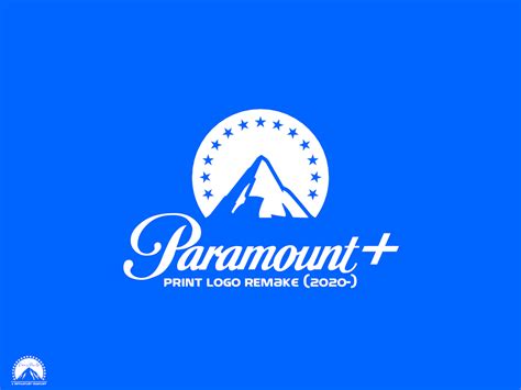 Paramount+ Print Logo Remake (2020-) by TheEstevezCompany on DeviantArt