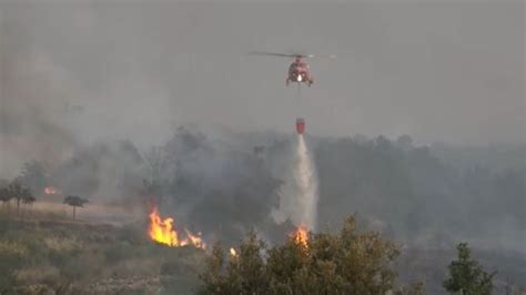 El Fuego Originado En Las Hurdes Deja Ya 9000 Hectáreas Arrasadas