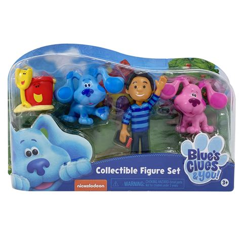 4971549716 Blues Clues And You Collectible Figure Set 4 Pack In