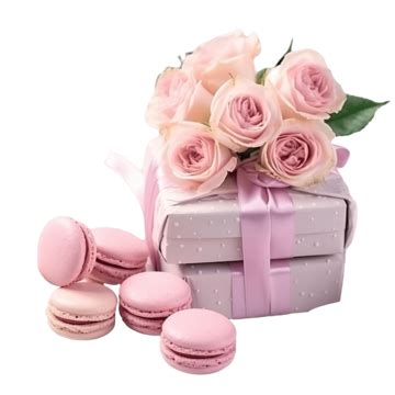 Mothers Day Pink Gift Box Mother S Day Pink Gift Box Png Transparent