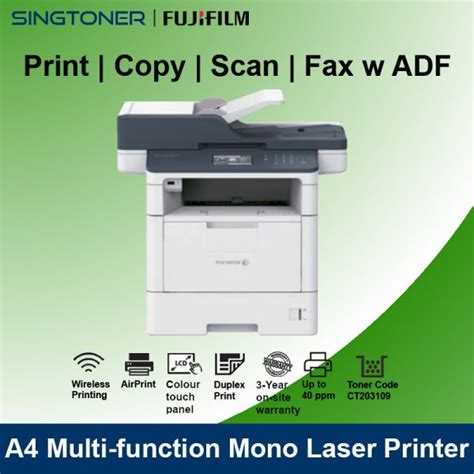 Fuji Xerox Docuprint M Z Printer Singtoner One Stop Solutions For