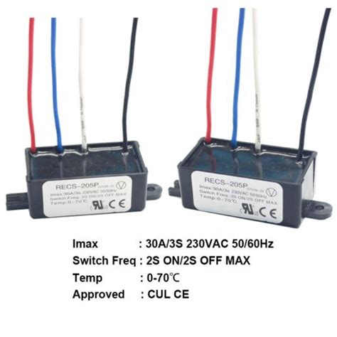 Electronic Centrifugal Switch For Capacitor Motor Start And Run RECS