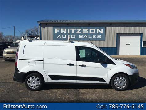 Used 2019 Ford Transit Connect Cargo Van Xl Lwb Wrear 180 Degree Door For Sale In Manhattan Ks