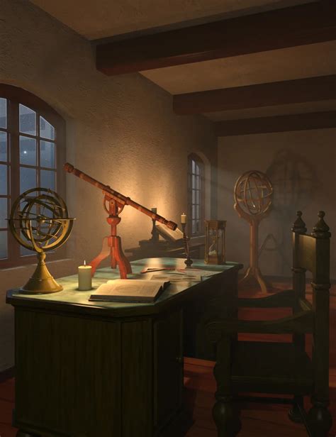 (ON THE BLOG) Renaissance Astronomy - Free Daz 3D Models