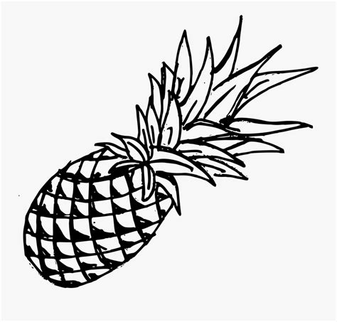 Black Pineapple Transparent Background , Free Transparent Clipart ...