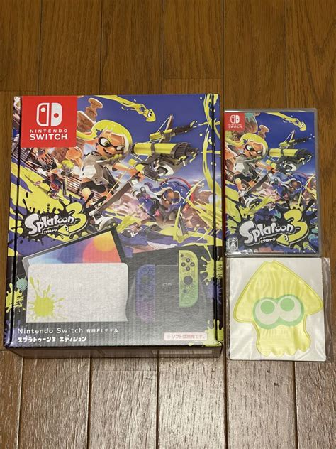 Yahooオークション Nintendo Switch 有機elモデル スプラトゥーン3