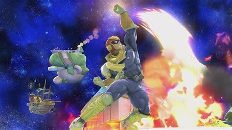 Super Smash Bros Wii U Classic Mode Captain Falcon Hd Youtube