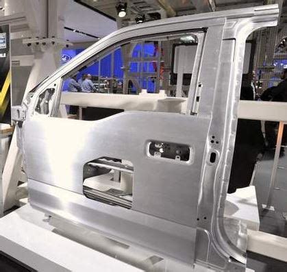 2015 Ford F150 Body Structure (Aluminum) - Boron Extrication