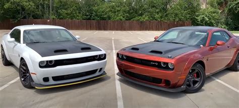 Dodge Challenger Srt Super Stock Vs Redeye Which Is The Overall Better Choice Autoevolution