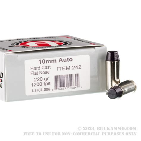 Rounds Of Bulk Mm Ammo By Underwood Gr Hard Cast