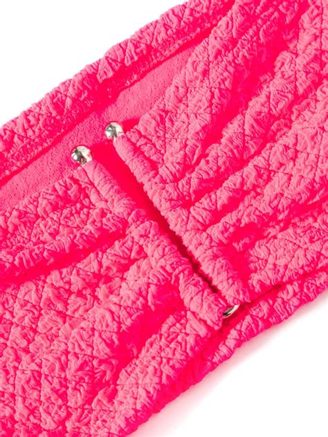 PARAMIDONNA Frida Bubble Bikini Set Pink FARFETCH