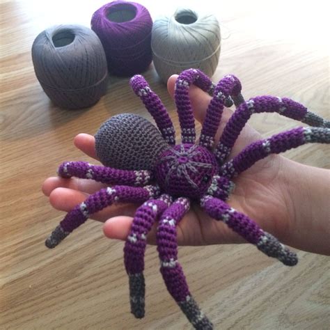 Crochet Tarantula Pattern Free This Roundup Of Crochet Spider Patterns