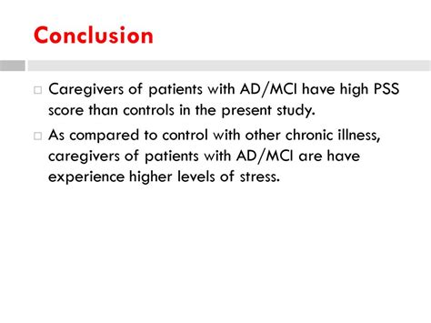 Perceived Caregiver Stress In Alzheimers Disease And Mild Cognitive