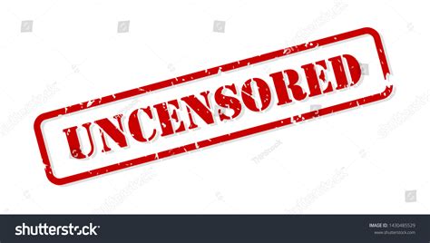 Uncensored Gambar Foto Vektor Stok Shutterstock