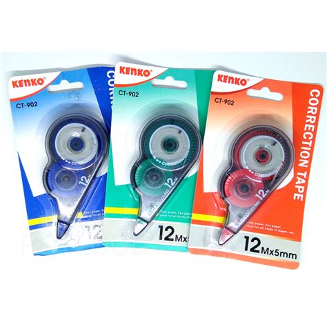 Jual Correction Tape Tipe X Kertas Kenko Ct 902 12 M X 5 Mm Jakarta