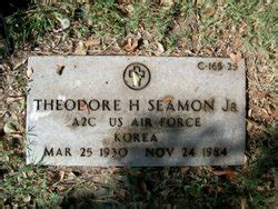 Theodore Henry Seamon Jr 1930 1984 Mémorial Find a Grave