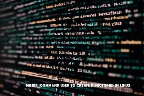 Mkdir Command Used To Create Directories In Linux Technical Tips