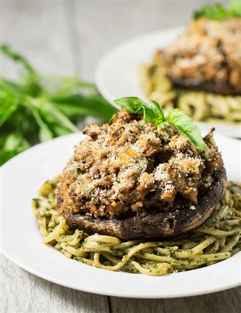 Sausage Stuffed Portabella Mushrooms Mushroom Recipes