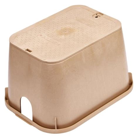 Nds 14 In X 19 In Rectangular Standard Series Valve Box And Cover Sand Box Sand Icv Cover