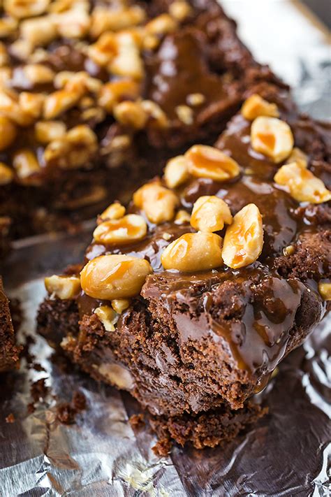 Snickers Brownie Bars