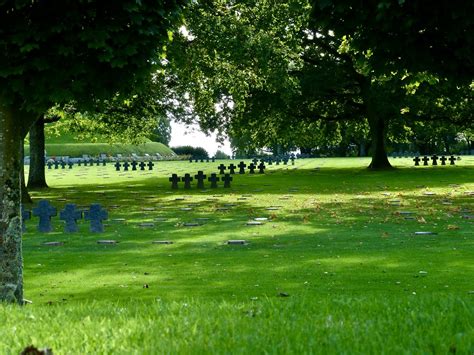 La Cambe German War Cemetery Normandy France La Cambe Is Flickr