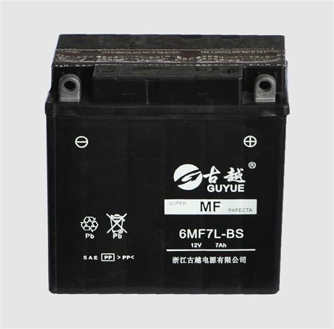 Low rate self-discharge Motorcycle Battery 6MF7L-BS - ZheJiang GUYUE ...