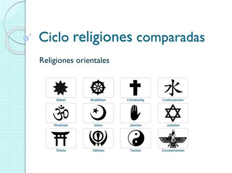 PPT Ciclo Religiones Comparadas PowerPoint Presentation Free