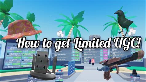 How To Get Limited Ugc In Flex Your Ugc Limiteds Roblox Youtube