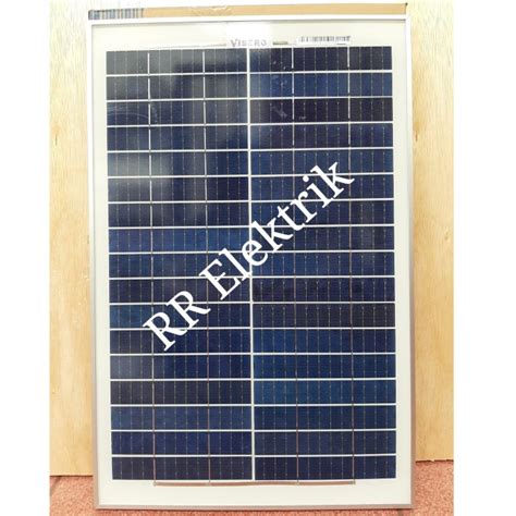 Jual Panel Surya Solar Cell Solar Panel Wp Visero Poly Shopee Indonesia