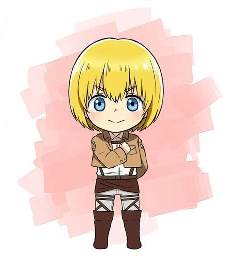 Armin Arlert1709029 Zerochan Chibi Attack On Titan Attack On