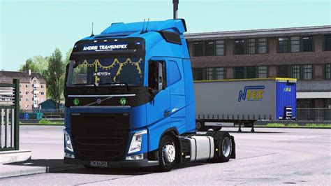 EUGENE VOLVO FH4 CURTAINS V1 0 TUNING MOD ETS2 Mod