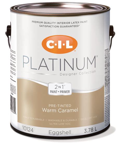 CIL® Platinum® Interior Paint Pre-tinted Warm Caramel - 3.78 L | Walmart Canada