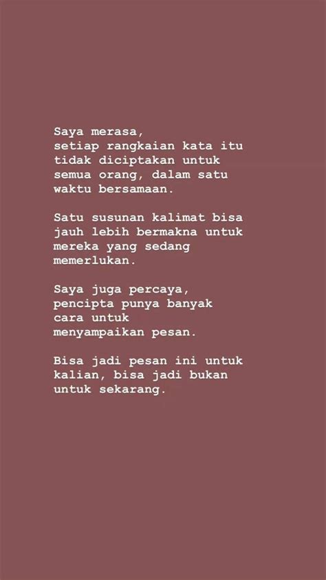 Pin Oleh Irnasari Amandita Di Quotes Kutipan Motivasi Kata Kata