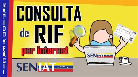 Cómo CONSULTAR un RIF por INTERNET YouTube