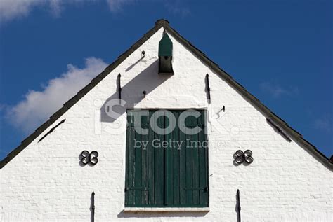 White Gable Stock Photo Royalty Free Freeimages