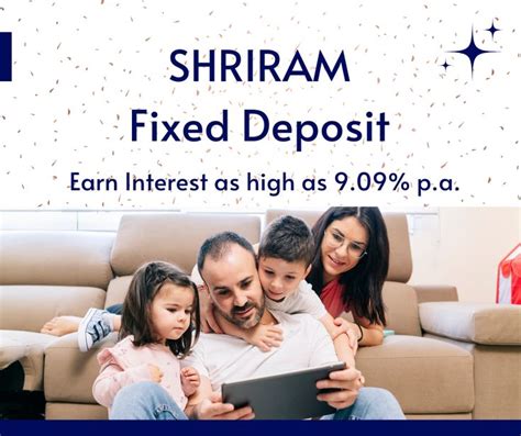 Shriram Fixed Deposit Deposit Interest Rates Finance