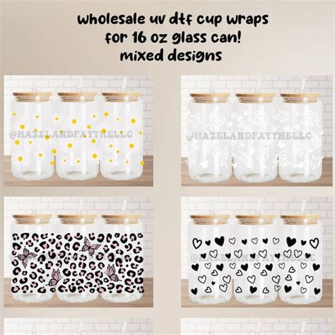 Uv Dtf Wraps Wholesale Etsy